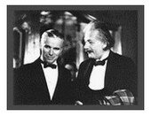 Chaplin y Einstein: dos potencias se saludan