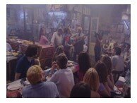 El bar lleno