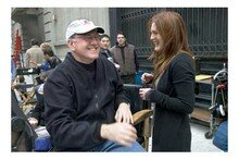 Joseph Ruben y Julianne Moore se ríen del final de la película