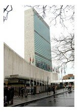 El edificio de la ONU