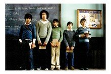 Llegan los niños al colegio