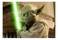 Por supuesto también lucha Yoda