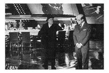 El embajador soviético y el presidente norteamericano